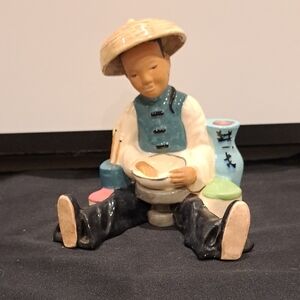 Vtg McCarty Bros Ceramic Vase/planter Signed/dated MCM